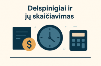 Delspinigiai ir jų skaičiavimas