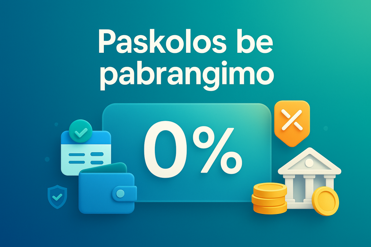 Paskolos be pabrangimo