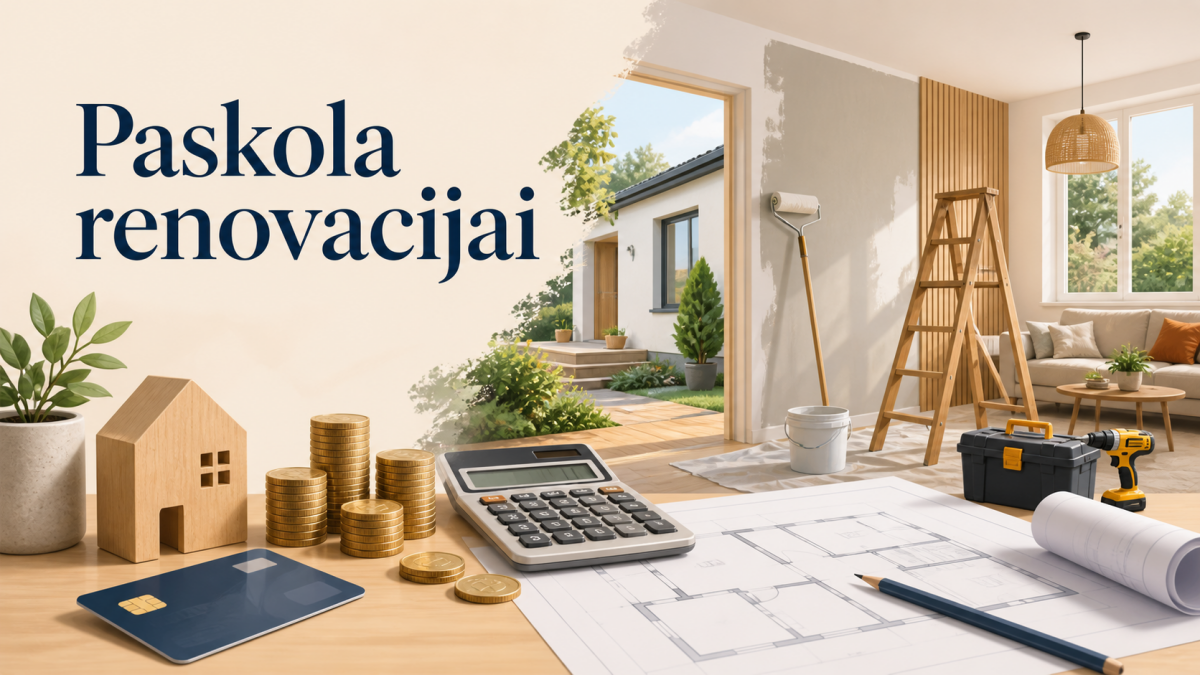 Paskola renovacijai