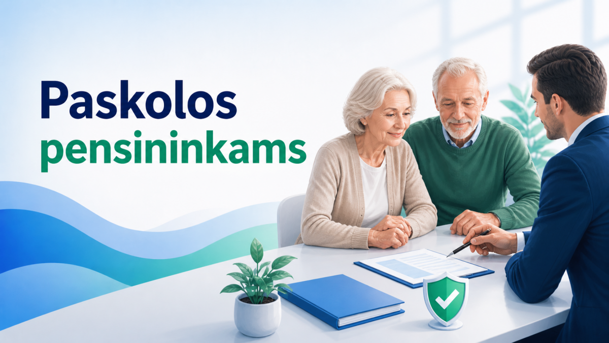 Paskolos pensininkams