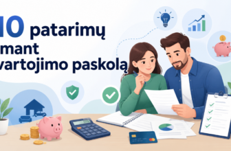 Patarimai imant vartojimo paskolą