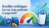 Kredito reitingas: kas tai, kaip patikrinti ir pagerinti?