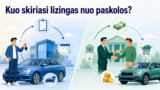 Kuo skiriasi lizingas nuo paskolos?